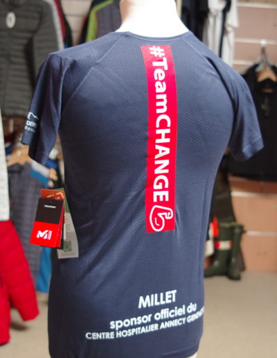 T-shirt de sport millet Company Cup France